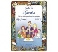 Seder de Hanouka - Hébreu Français et Phonétique Édition bilingue français-hébreu et phonétique - Dora Melloul - Biblieurope - broché - Guide