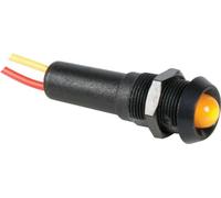 Seder Groupe - 24VBY - Lampe de signalisation à LED 24 V jaune - boîtier noir