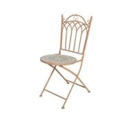Sedia Bistro Nola Pieghevole 39x47,5x90cm Da Esterno Giardino Multicolore
