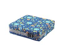 Sedia da Pranzo avec boucle pour sédia - Cuscino per imbracatura stampato colorato, cuscino per rialzo da tavolo | Cuscino per seggiolino per bambini in PU lavabe e sicuro con 2 cinghie regolabi, se