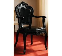 Sedia De Pranzo En Polycarbonate Biscottini Design Bistrot 53x49x97
