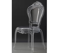 Sedia Poltroncina Biscottini En Policarbonato Style Vintage 53x50x98 Cm