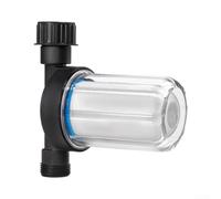 Sédiment Tuyau Arrosage 0.3μm Écran Connecteur 6 Points Résistant | Matériaux PP PC Nylon Utilisation jardin irrigation aquaculture Compatible température 1 à 55°C