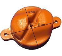 Sedion Pack de Crochets de Support de Filet Anti-blessure universels pour Les buts de Futsal et de Handball 18 unités pour Un But