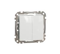 Sedna Design & Elements, Bouton Schukood avec Rétro-éclairage, Blanc