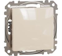 Sedna Design&Elements interrupteur unipolaire beige SDD112101