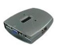 Sedna SE-KVM-USB-22 - Commutateur écran-clavier-souris/audio - 2 x KVM / audio - 1 utilisateur local - de bureau G