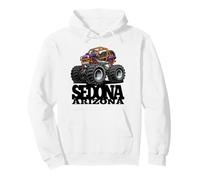Sedona Arizona 4x4 Offroad Quad ATV UTV Dessin animé Sweat à Capuche