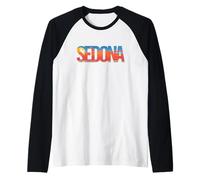 Sedona Arizona Paysage Scénique Typographie Art du Sud-Ouest Manche Raglan