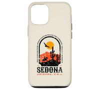 Sedona Arizona USA Scenic Desert Mountains Design Vieilli Coque pour iPhone 12/12 Pro