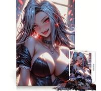 Séductrice Sexy Puzzle 1000 pièces pour Adultes Jeu de réflexion Amusant à Partager Découpe de précision Décoration Artistique 38x52cm