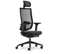 Sedus, se:do Pro Light 2 Chaise de Bureau Ergonomique, Membrane en Maille, Anthracite, Soutien Lombaire, Soutien Lombaire, Soutien Cervical, réglable en Hauteur
