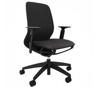 Sedus se:Motion Net Chaise de bureau ergonomique pour Home Office, personnalisable, noir, cadre noir