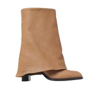 See by Chloé - Bottines en Cuir Noir - Femme - Chaussures - Brun - Taille: 41 EU