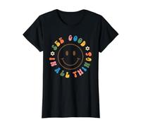 See Good in All Retro Things Happy Graphic Esthetic T-Shirt Graphique avec Valeur