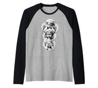 See No Evil Speak No Evil Hear No Evil Baby Angel Chérubs Manche Raglan