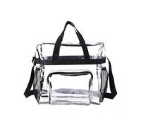 See Through Bag, Women's Large Capacity Simple Tote Handbag for Travel