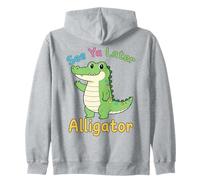 See Ya Later Alligator Ludique Mignon Crocodile Graphique Sweat à Capuche