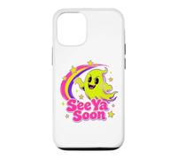 See Ya Soon Moon Cute Spooky Halloween Stars Kawaii Coque pour iPhone 12/12 Pro