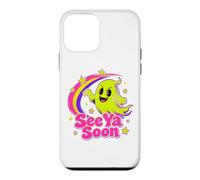 See Ya Soon Moon Cute Spooky Halloween Stars Kawaii Coque pour iPhone 12 Mini