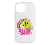 See Ya Soon Moon Cute Spooky Halloween Stars Kawaii Coque pour iPhone 14