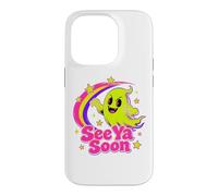 See Ya Soon Moon Cute Spooky Halloween Stars Kawaii Coque pour iPhone 14 Pro