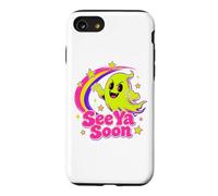 See Ya Soon Moon Cute Spooky Halloween Stars Kawaii Coque pour iPhone SE (2020) / 7/8