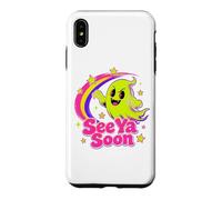 See Ya Soon Moon Cute Spooky Halloween Stars Kawaii Coque pour iPhone XS Max