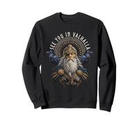 See You in Valhalla Odin Ravens Viking Norse Mythology Sweatshirt