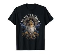 See You in Valhalla Odin Ravens Viking Norse Mythology T-Shirt