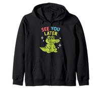 See You Later Alligator Last Days School Teacher Summer Sweat à Capuche