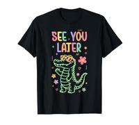 See You Later Crocodile Mignon Vert Alligator T-Shirt
