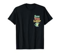 See You Later Retro Last Day of School Alligator Citation T-Shirt