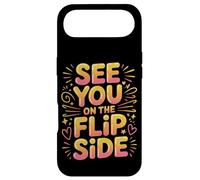 See You on The Flip Side Adieu au Revoir rétro - Coque pour iPhone Air