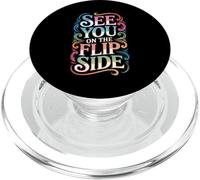 See You on The Flip Side Adieu au Revoir rétro - PopSockets PopGrip pour MagSafe