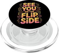 See You on The Flip Side Adieu au Revoir rétro - PopSockets PopGrip pour MagSafe