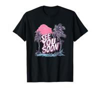 See You Soon Costume de palmiers pour garçons et filles T-Shirt