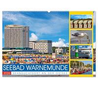 Seebad Warnemünde - Sehnsuchtsort an der Ostsee (Wandkalender 2026 DIN A2 quer), CALVENDO Monatskalender: Warnemünde - das schönste Seebad an der Ostsee