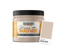 SEEBAUER diy Peinture murale marron pour intérieur (No. 611 Hazel Eyes 300 ml) Tons marron haute opacité