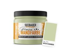 SEEBAUER diy Peinture murale vert pour intérieur (No. 714 Mystic Bamboo 300 ml) Tons vert haute opacité