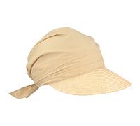 Seeberger 51175 - Casquette de baseball - Uni - Femme - Beige (leinen 93) - Taille Unique (Orig.)