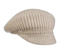 Seeberger Casquette Gavroche en Cachemire Casquette avec étiquette (Taille Unique - Beige)