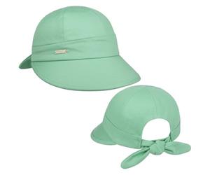 Seeberger Casquette Sunshine pour Femme avec Étiquette (Taille Unique - Vert Clair)