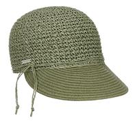 Seeberger Casquette Uni Rollable Crochet Femme - de Soleil D'Ete Visiere pour Le avec Ete Printemps-ete - Taille Unique Olive