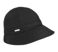 Seeberger Chapeau Cloche Uni Anti-Rain Chapeau d'exterieur Chapeau pour Femme (Taille Unique - Noir)