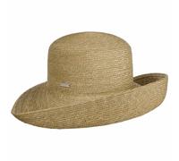 Seeberger Chapeau en Paille Delamea Chapeau d'été Chapeau Cloche (Taille Unique - Olive Clair)