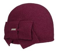 Seeberger Chapeau Laine Foulée Litika Chapeau en Laine foulée Bonnet pour l'hiver (Taille Unique - Raspberry)
