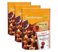 Seeberger Mélange chocolat-canneberges, 150 g (Lot de 3)