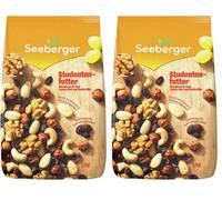 Seeberger Mendiant de luxe : mélange classique de noix et de fruits secs composé de noisettes décortiquées, amandes, noix et noix de cajou, raisins secs - riche en vitamine E, vegan (1 x 1 kg).