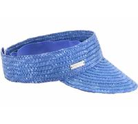 Seeberger Panneau de paille pour femme avec fermeture Velcro (taille unique), denim, taille unique